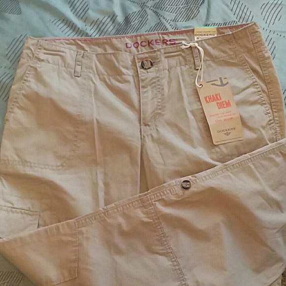 womens dockers khakis